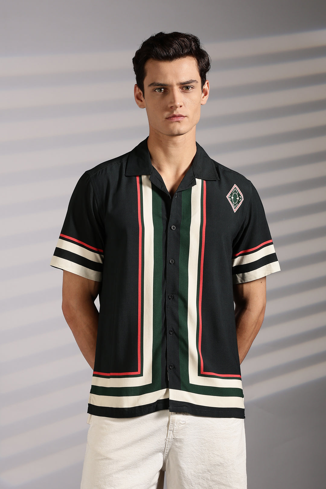 Synthetic Dreams: Green Cuban Shirt