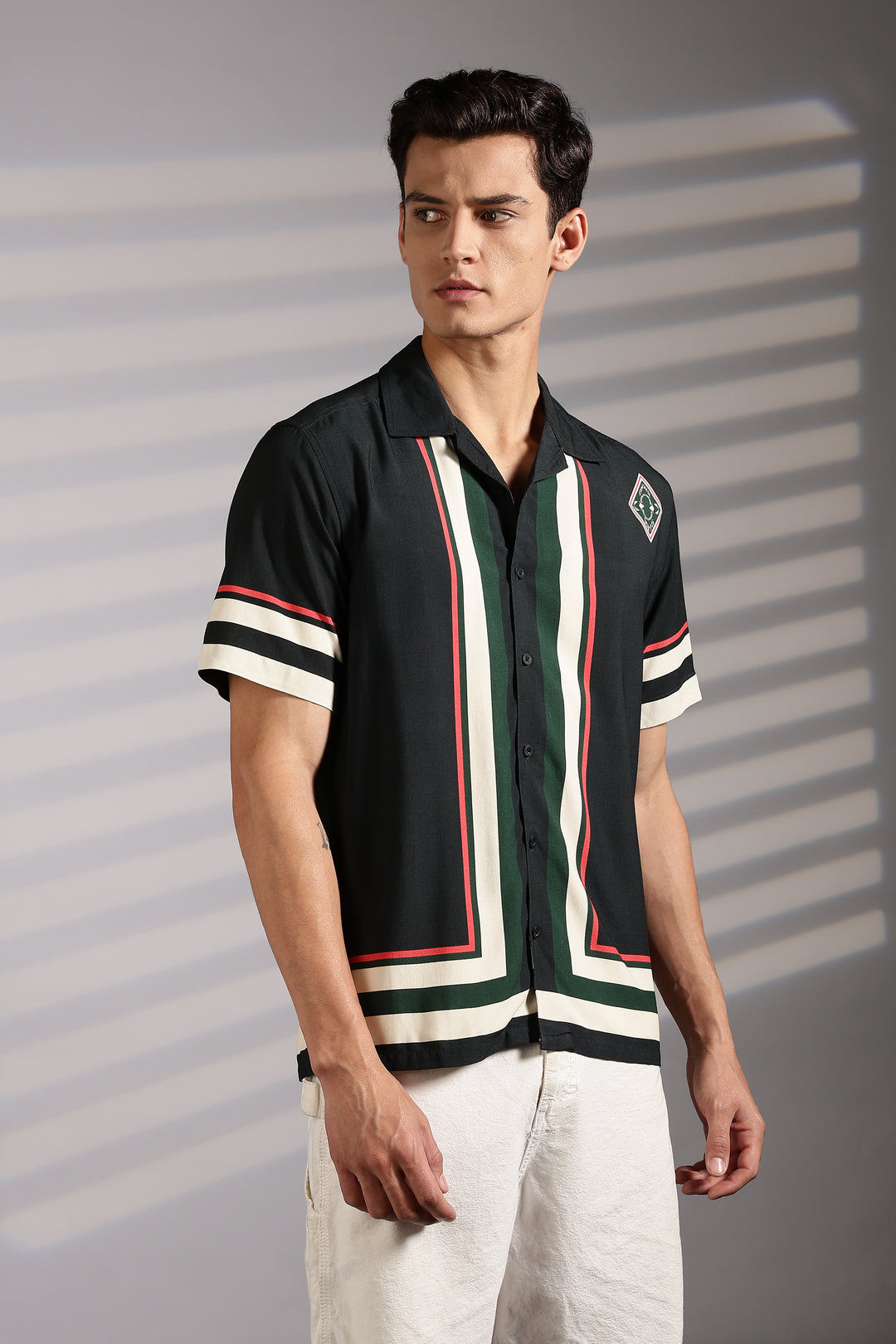 Synthetic Dreams: Green Cuban Shirt