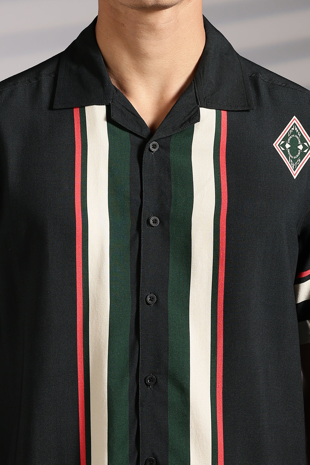 Synthetic Dreams: Green Cuban Shirt