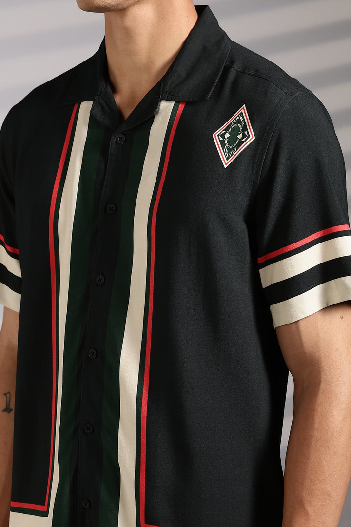 Synthetic Dreams: Green Cuban Shirt