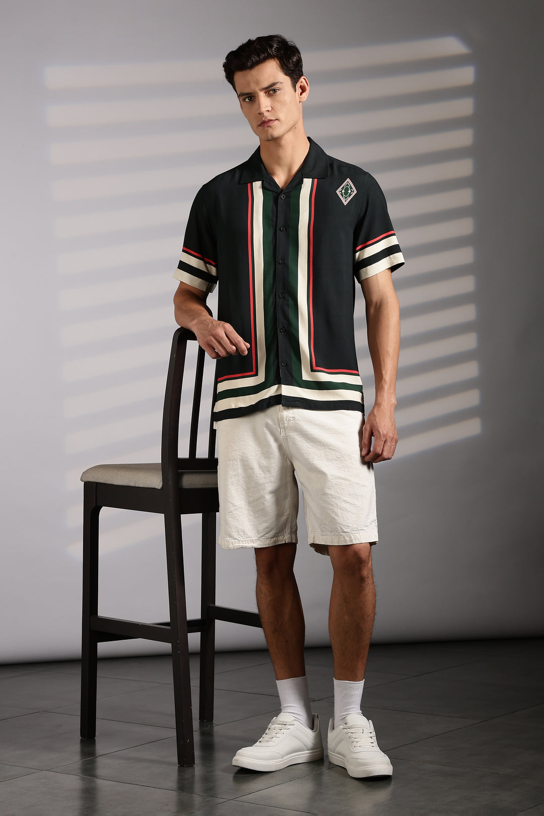 Synthetic Dreams: Green Cuban Shirt