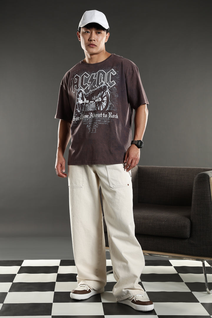 ACDC Canon: Washed Oversized Tshirt