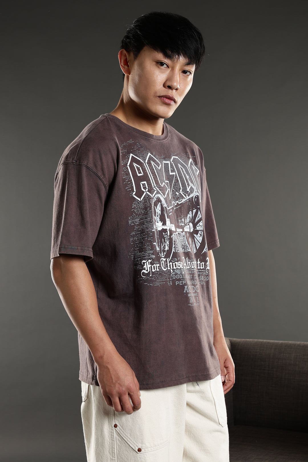 ACDC Canon: Washed Oversized Tshirt