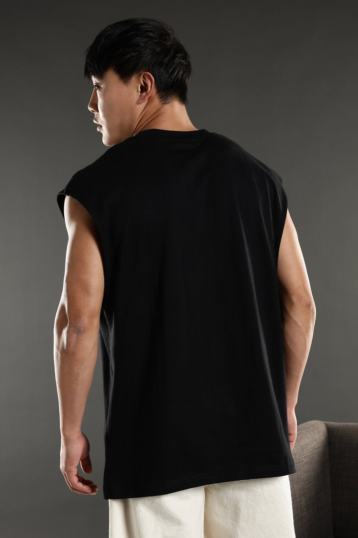 Velocity: Black Oversized Tank