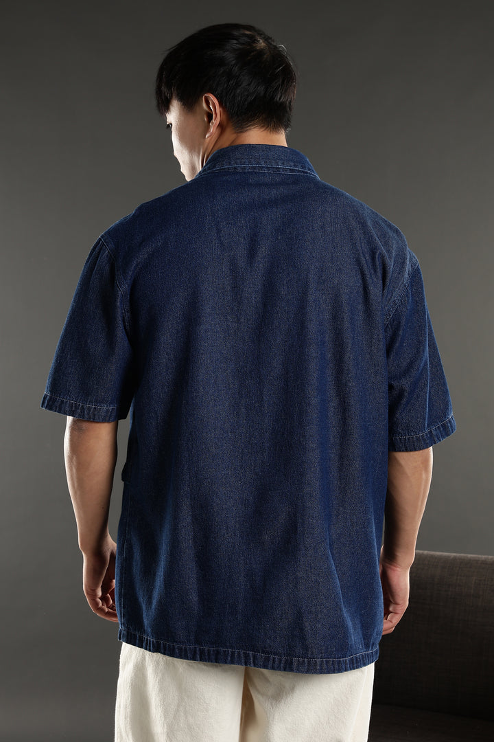 Denims: Utility Cargo Oversized Shirt