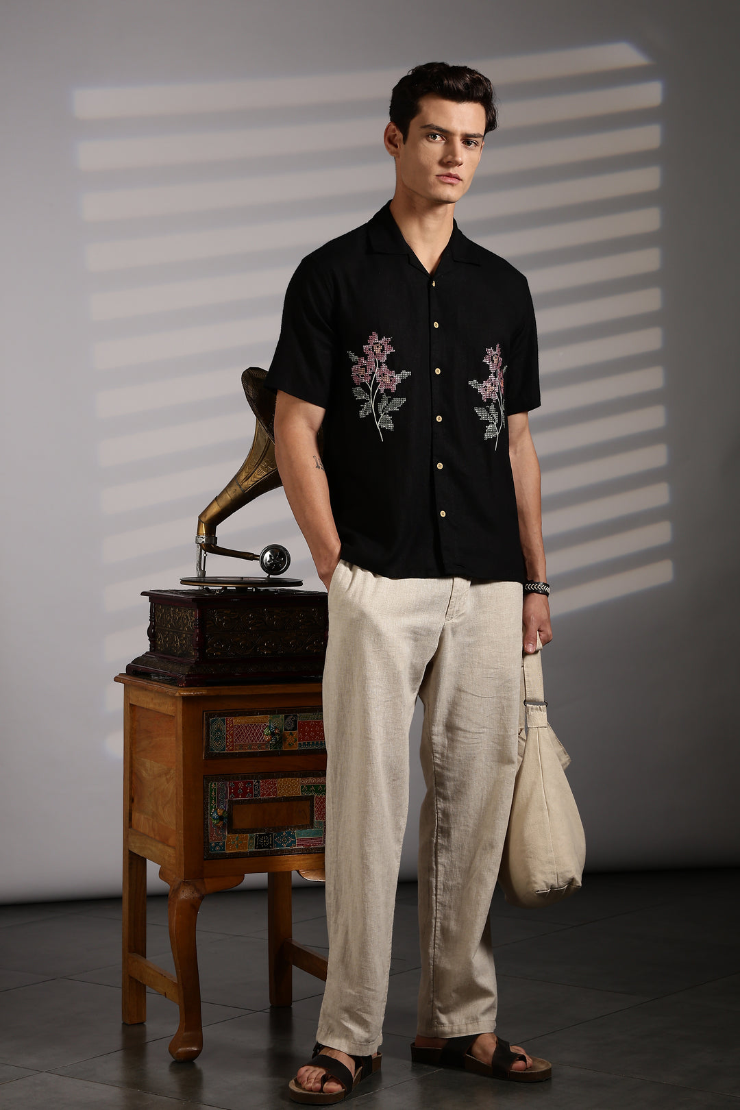 Cross Stitch Embroidery Shirt