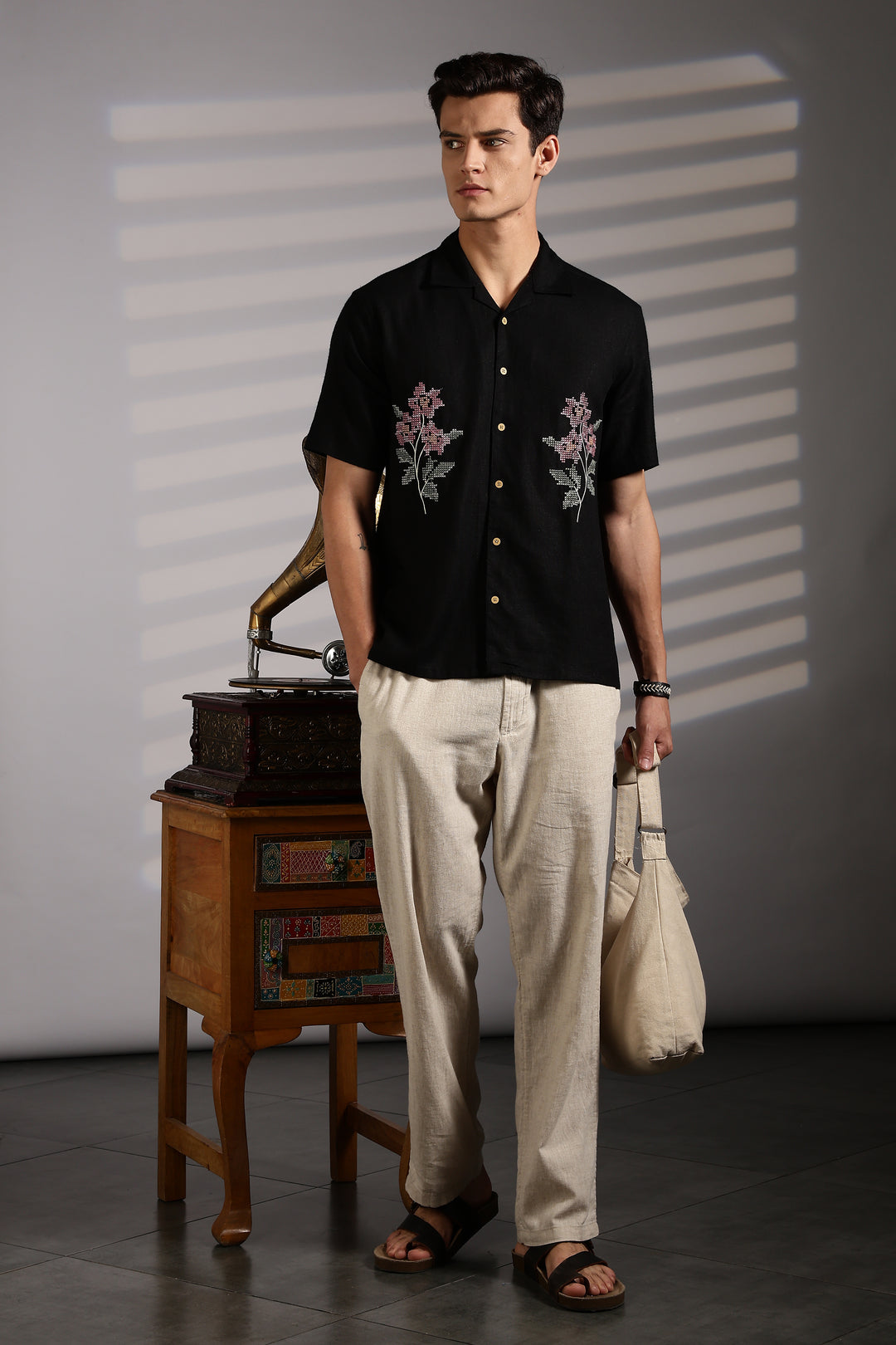 Cross Stitch Embroidery Shirt