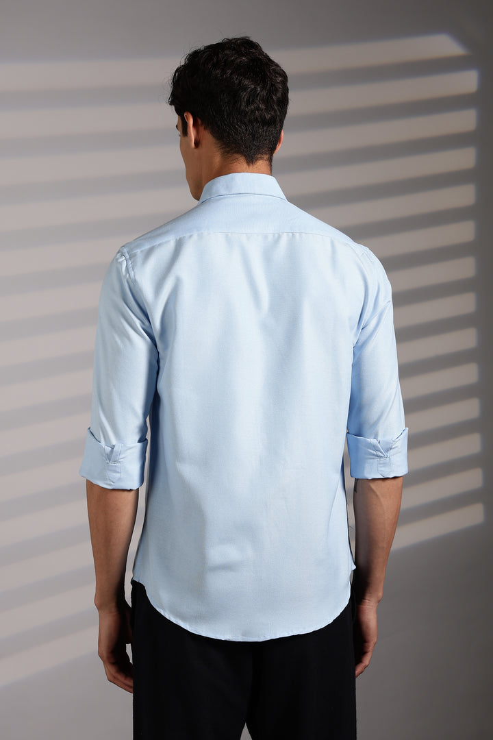 Birdy Blue Embroidery Shirt