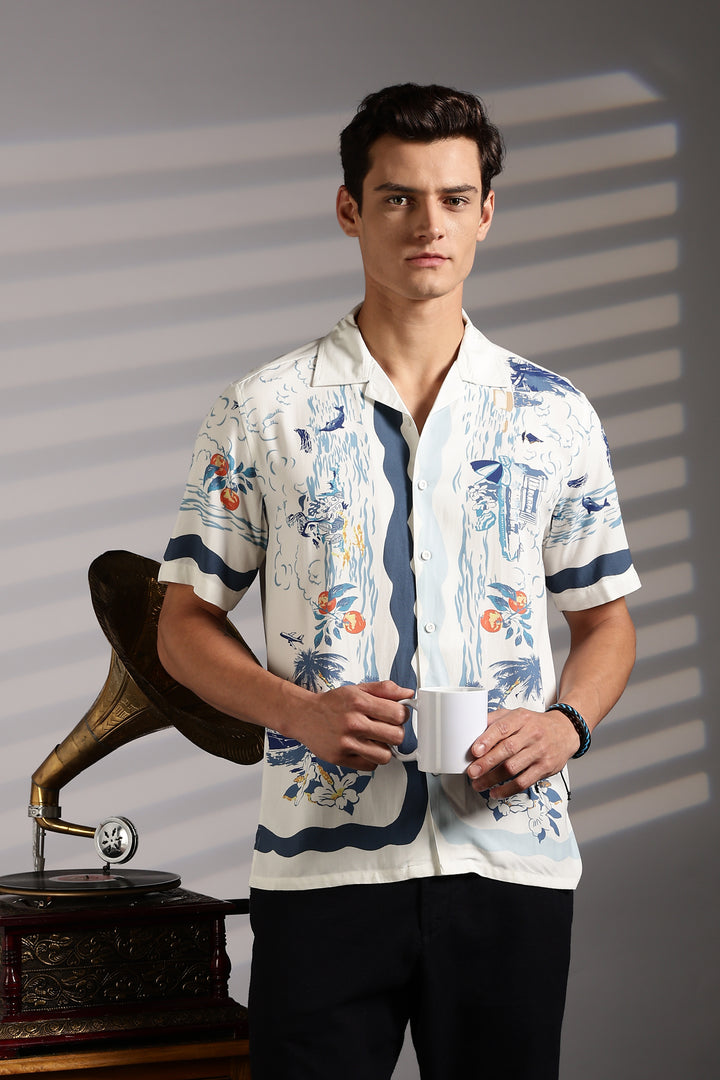 Seashore Cuban Shirt