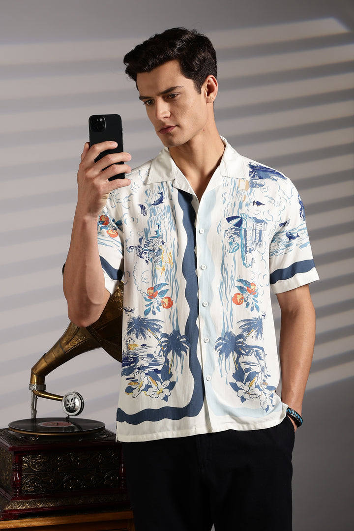 Seashore Cuban Shirt