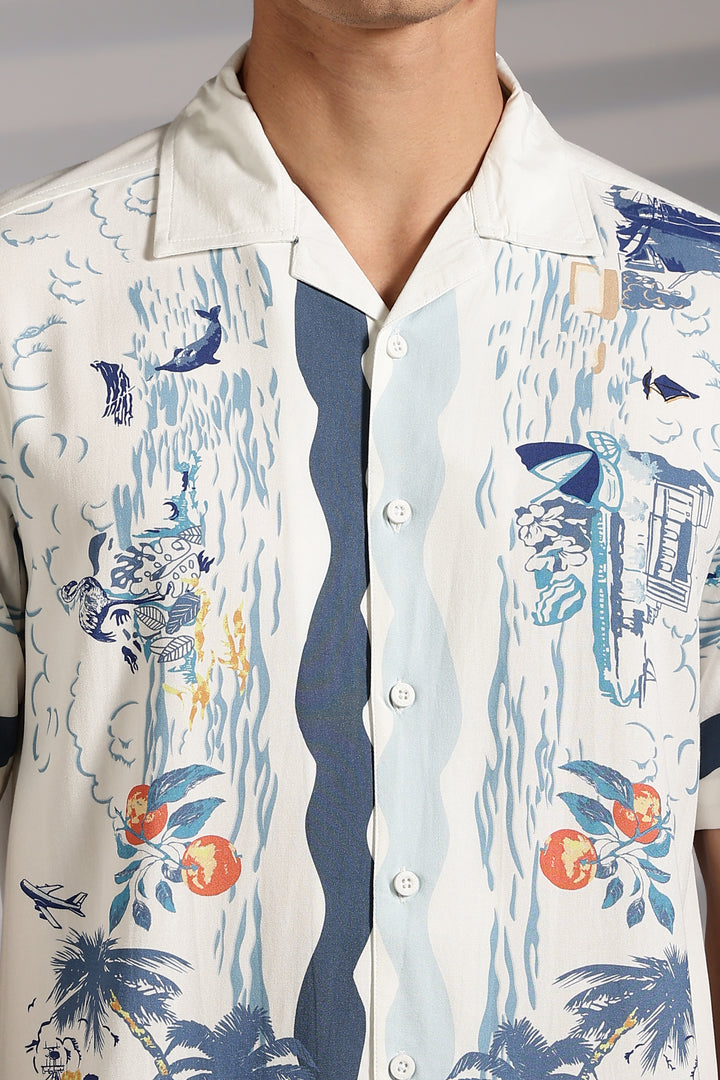 Seashore Cuban Shirt