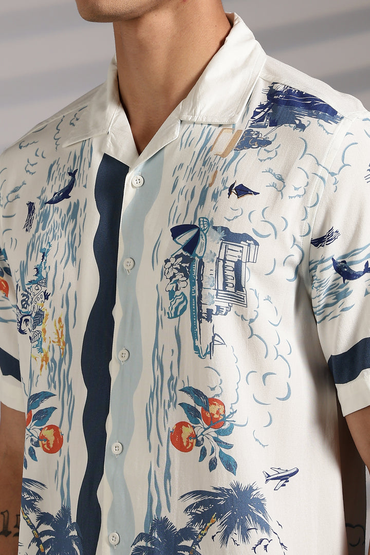 Seashore Cuban Shirt