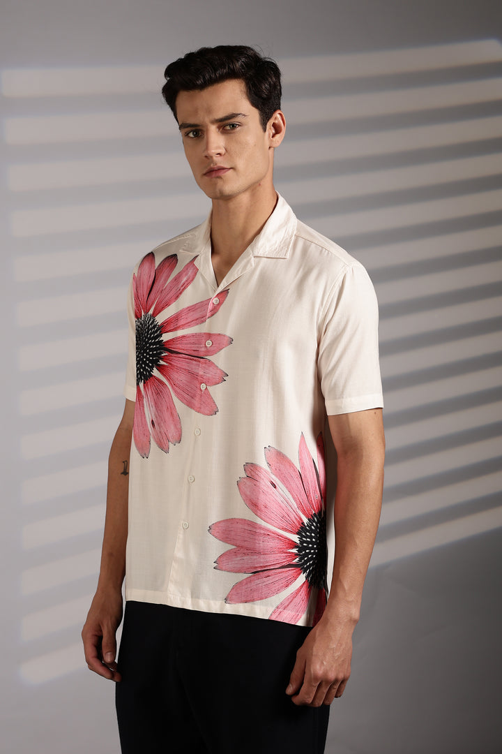 Helianthus Cuban shirt