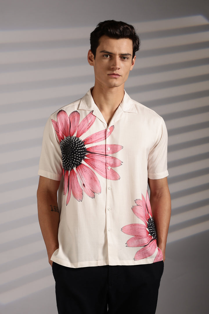 Helianthus Cuban shirt