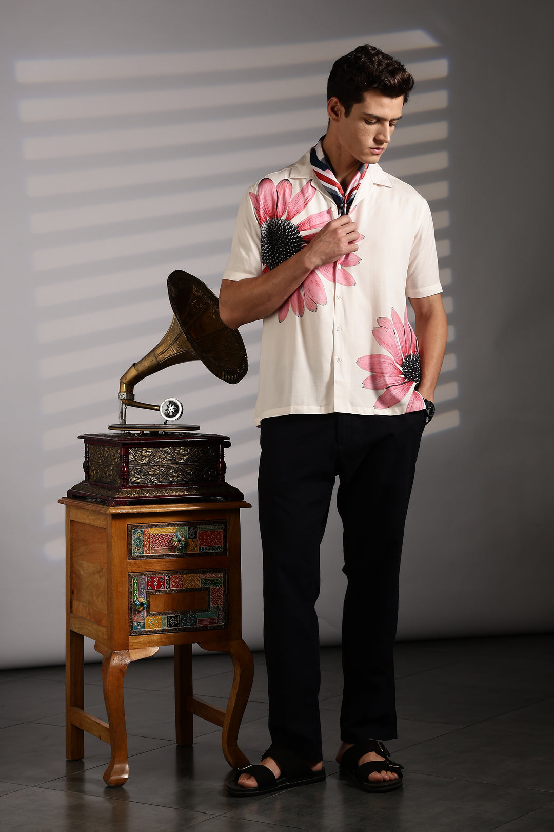 Helianthus Cuban shirt