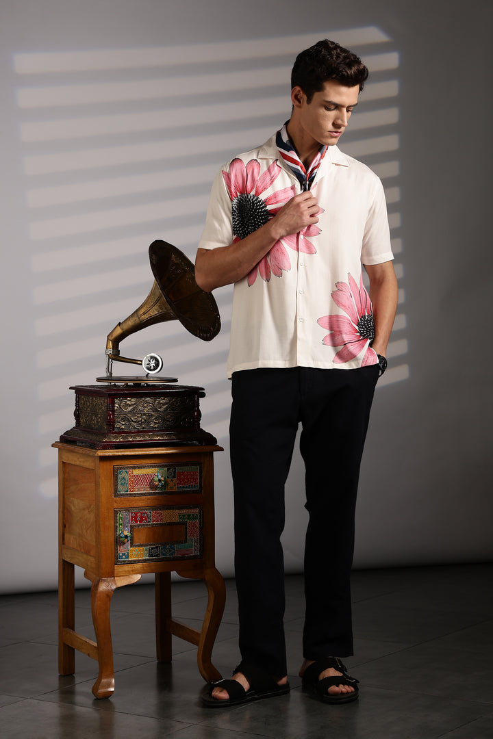 Helianthus Cuban shirt