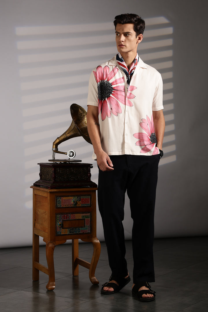 Helianthus Cuban shirt