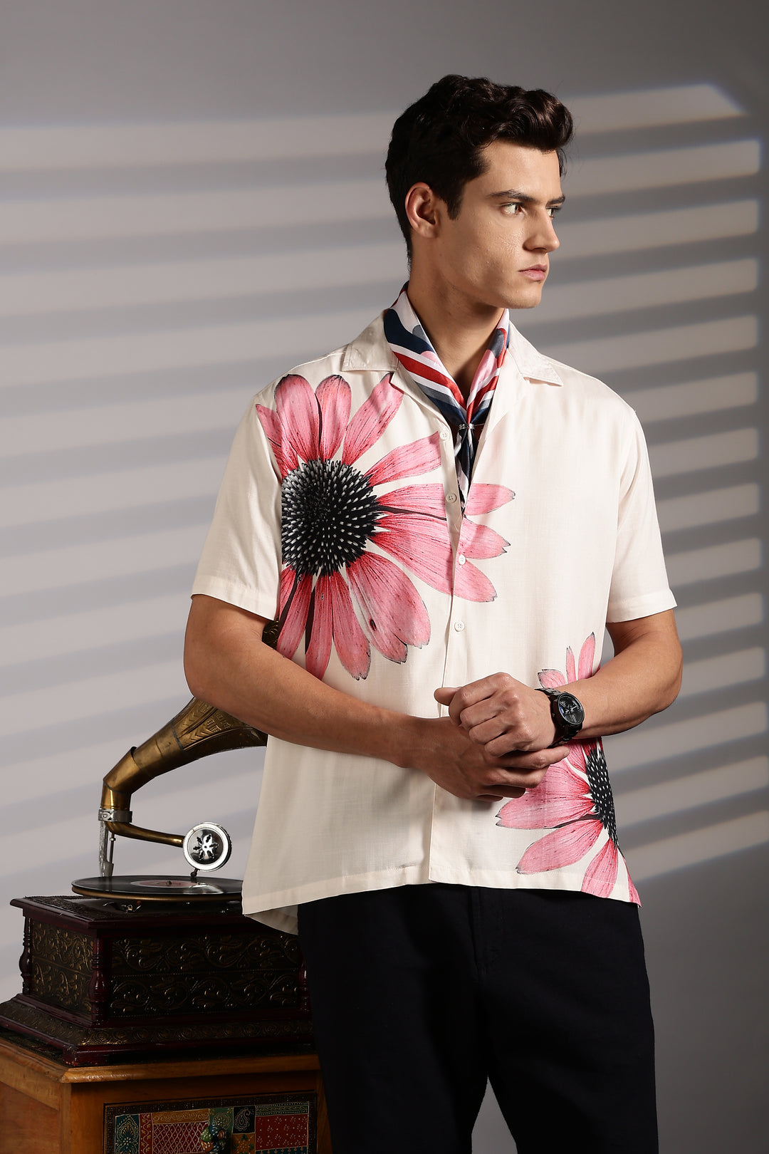 Helianthus Cuban shirt