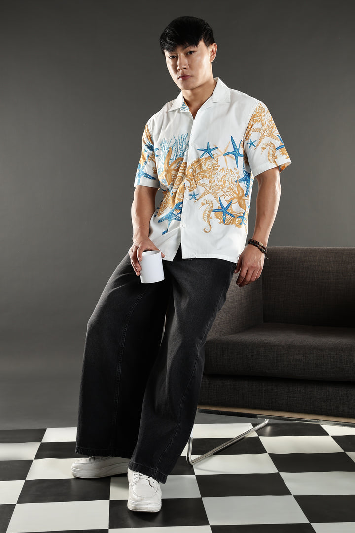 Marine Cuban Shirt