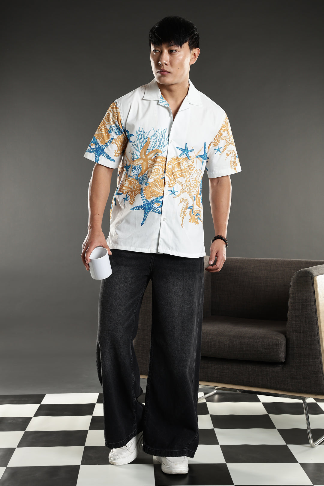Marine Cuban Shirt