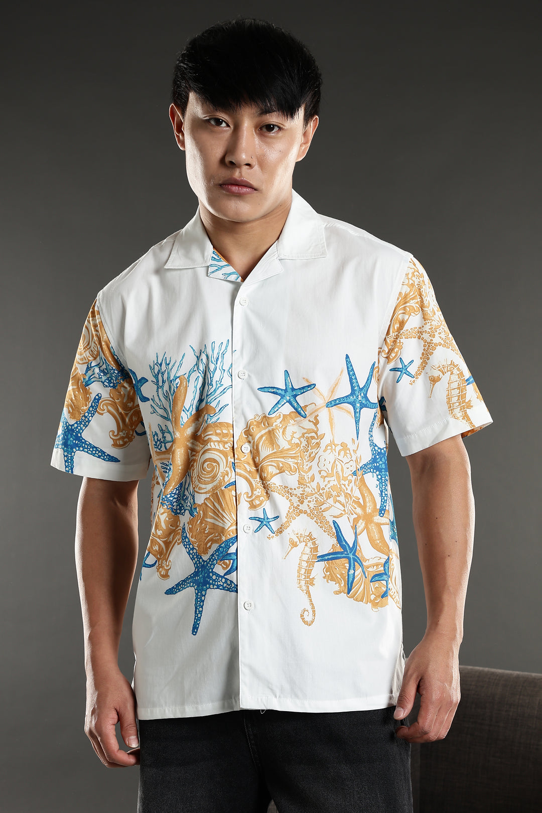 Marine Cuban Shirt