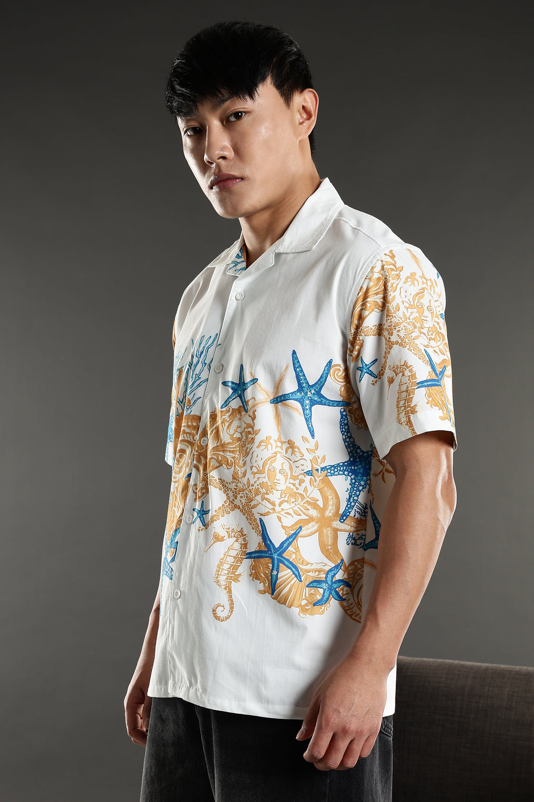 Marine Cuban Shirt