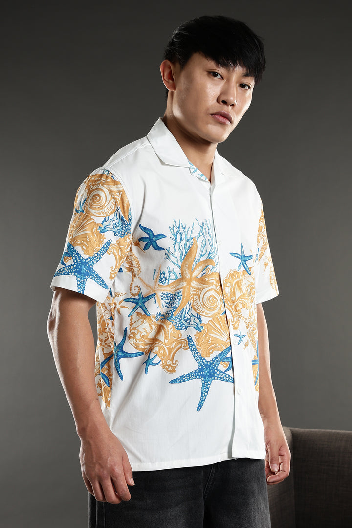 Marine Cuban Shirt