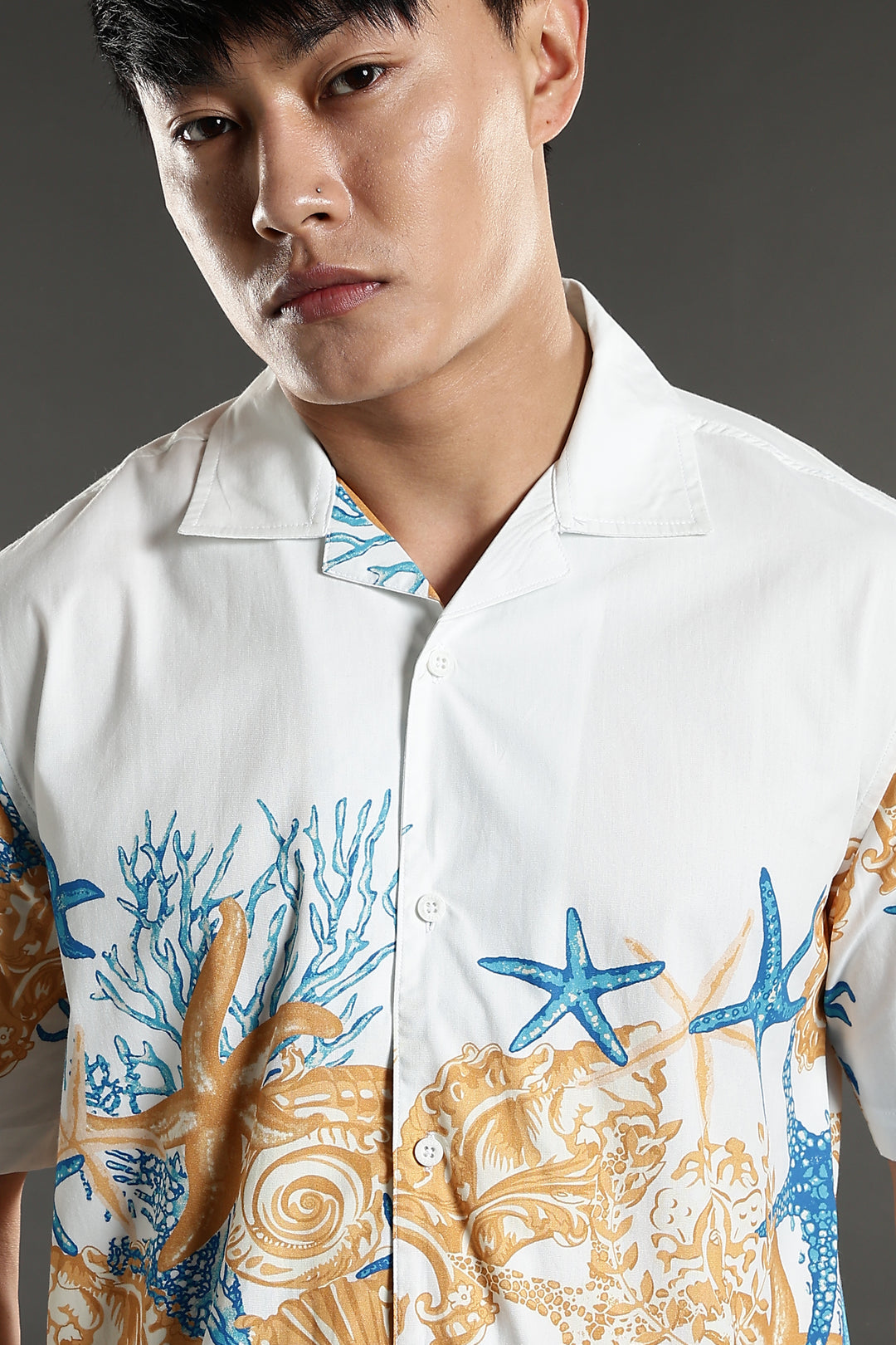 Marine Cuban Shirt