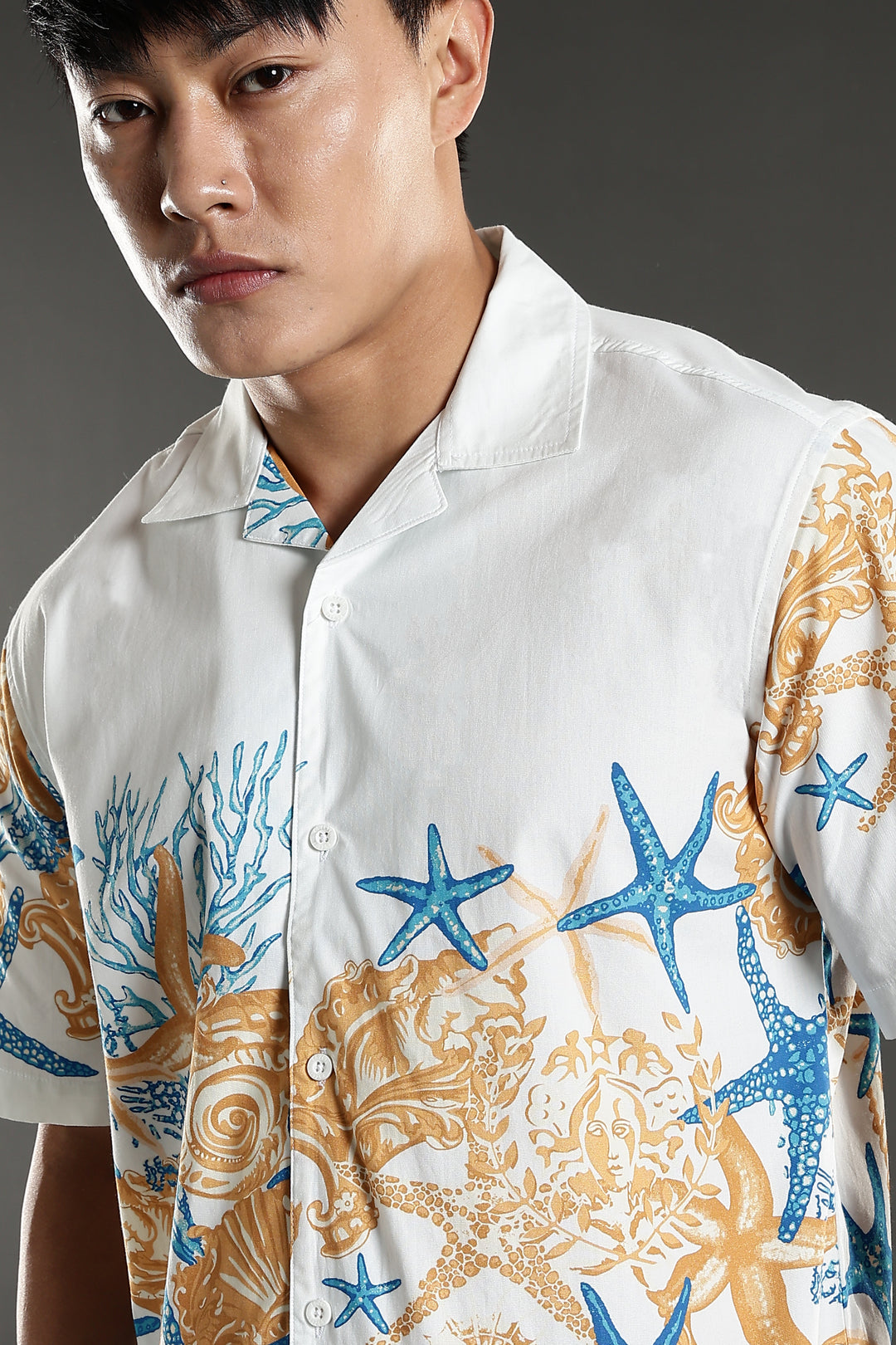 Marine Cuban Shirt