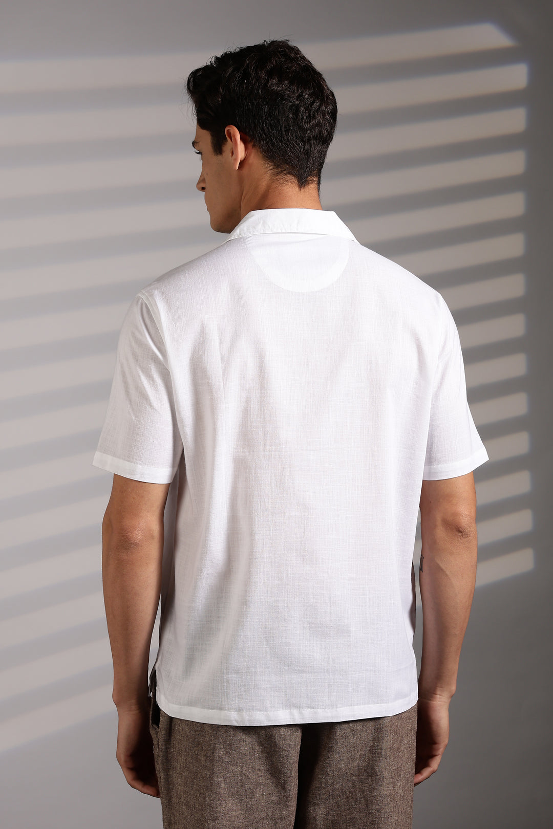 Bronze Bloom Cuban Shirt