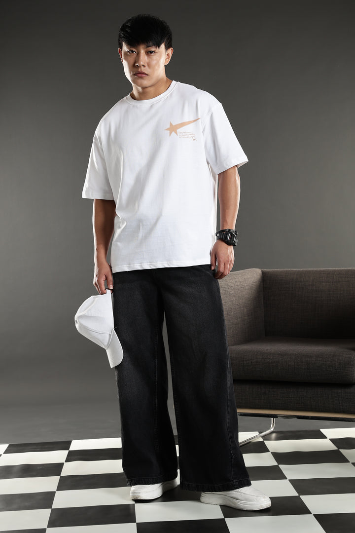 Kanye: White Oversized T-shirt
