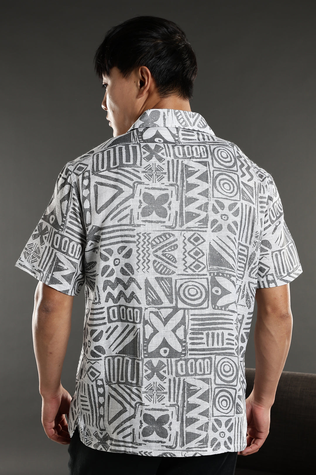 Chalk Cuban Shirt