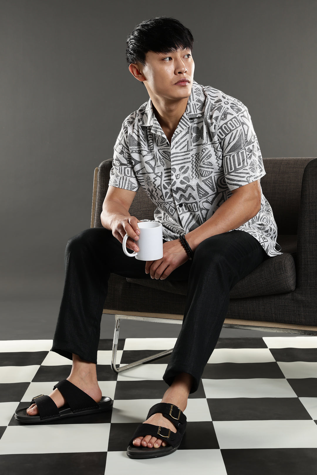 Chalk Cuban Shirt