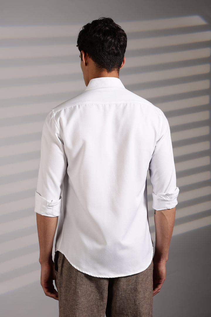 Lavender Embroidery Shirt