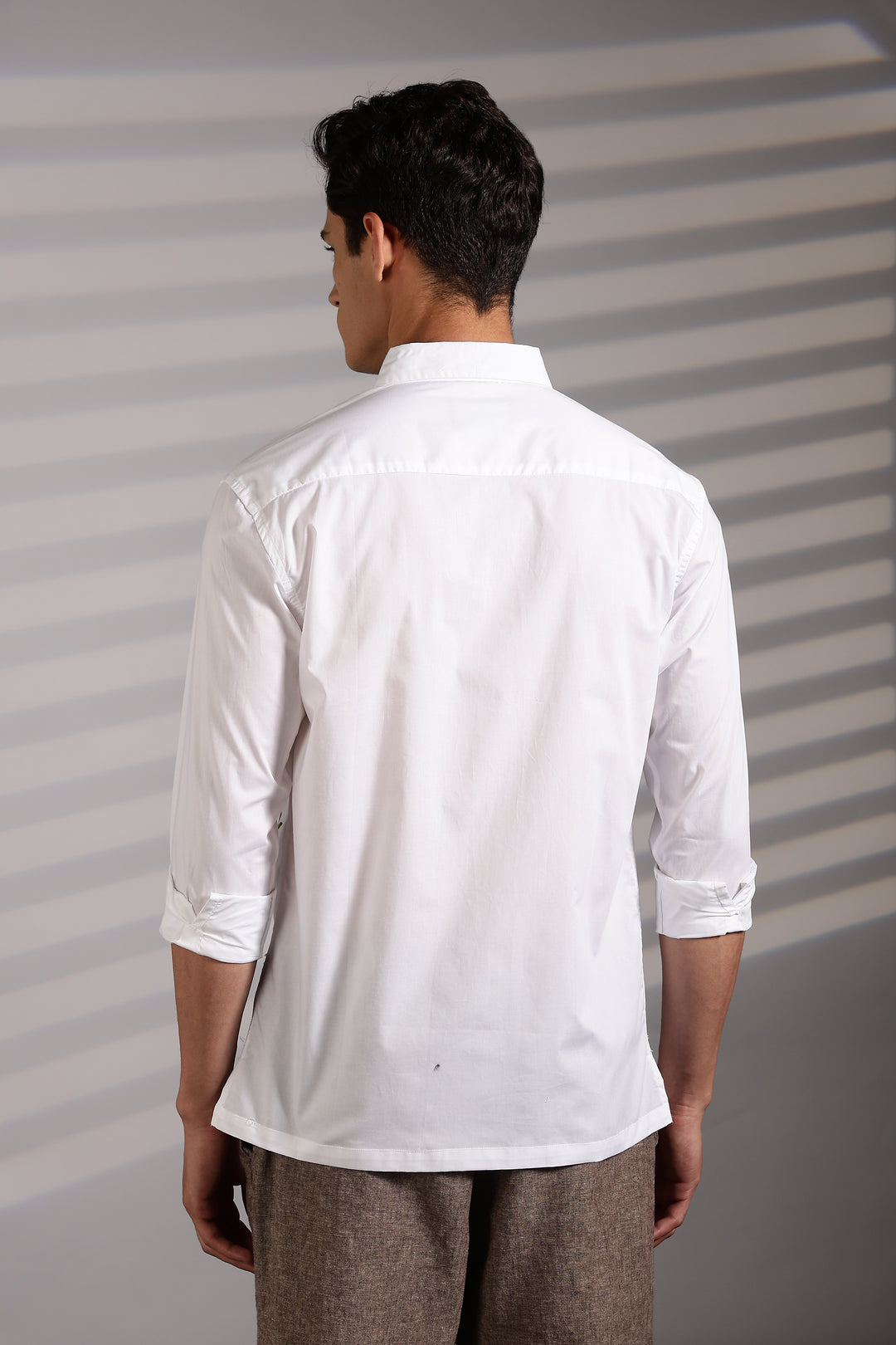 Blush White Shirt