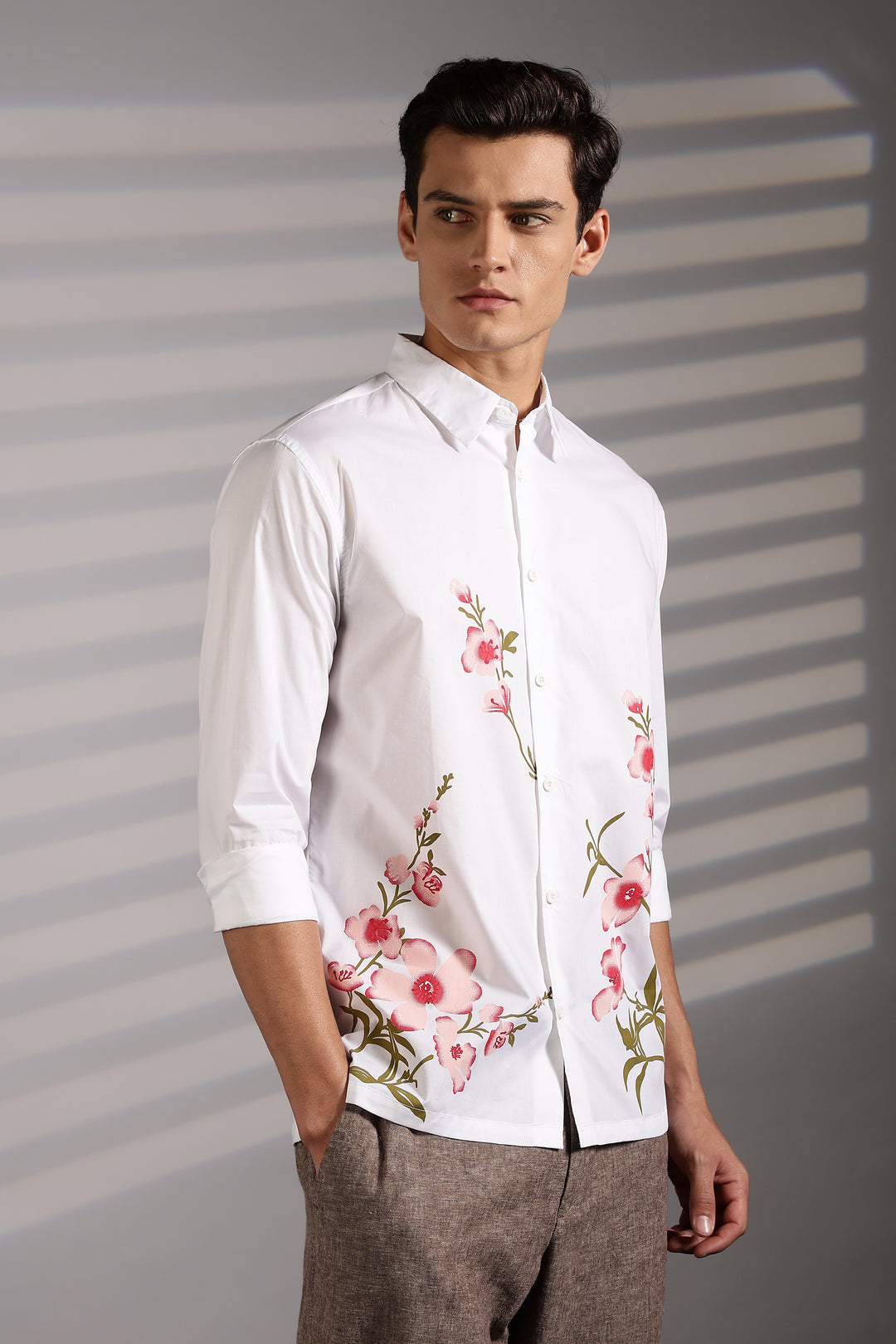 Blush White Shirt
