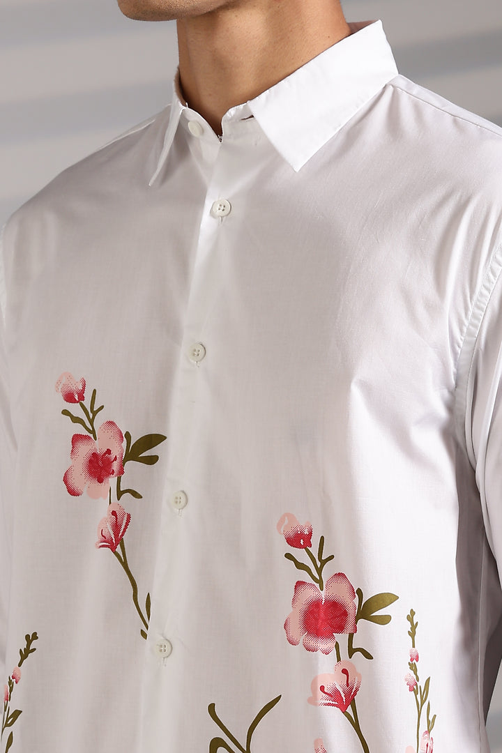Blush White Shirt