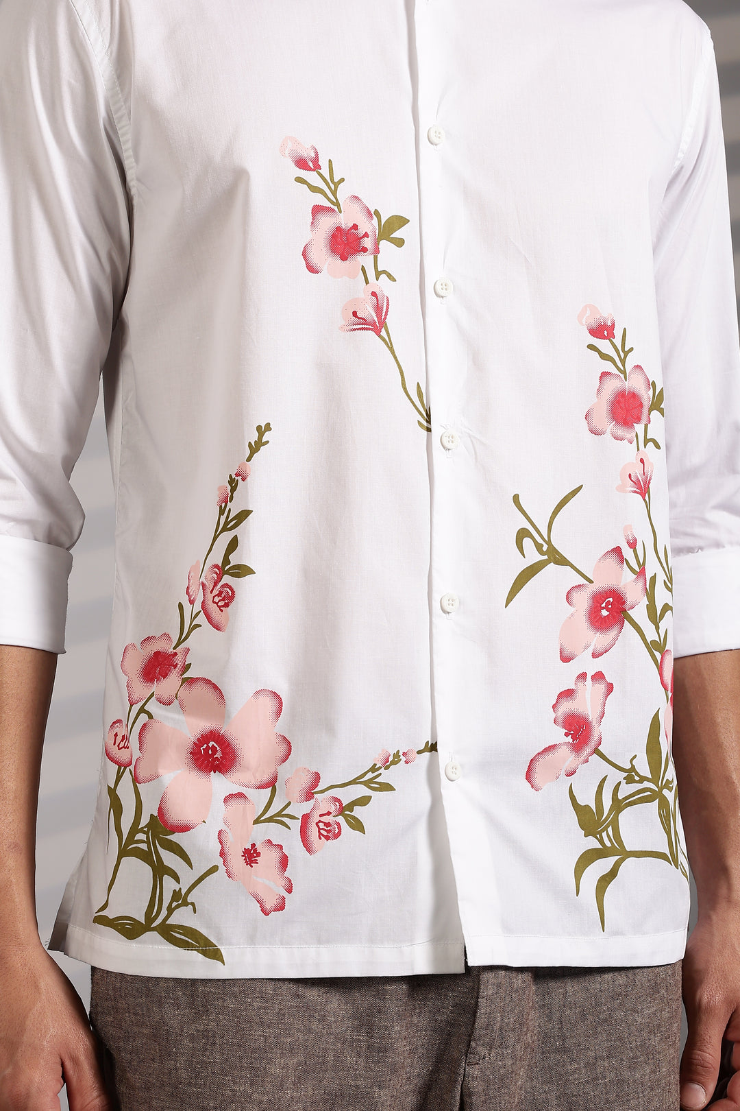 Blush White Shirt