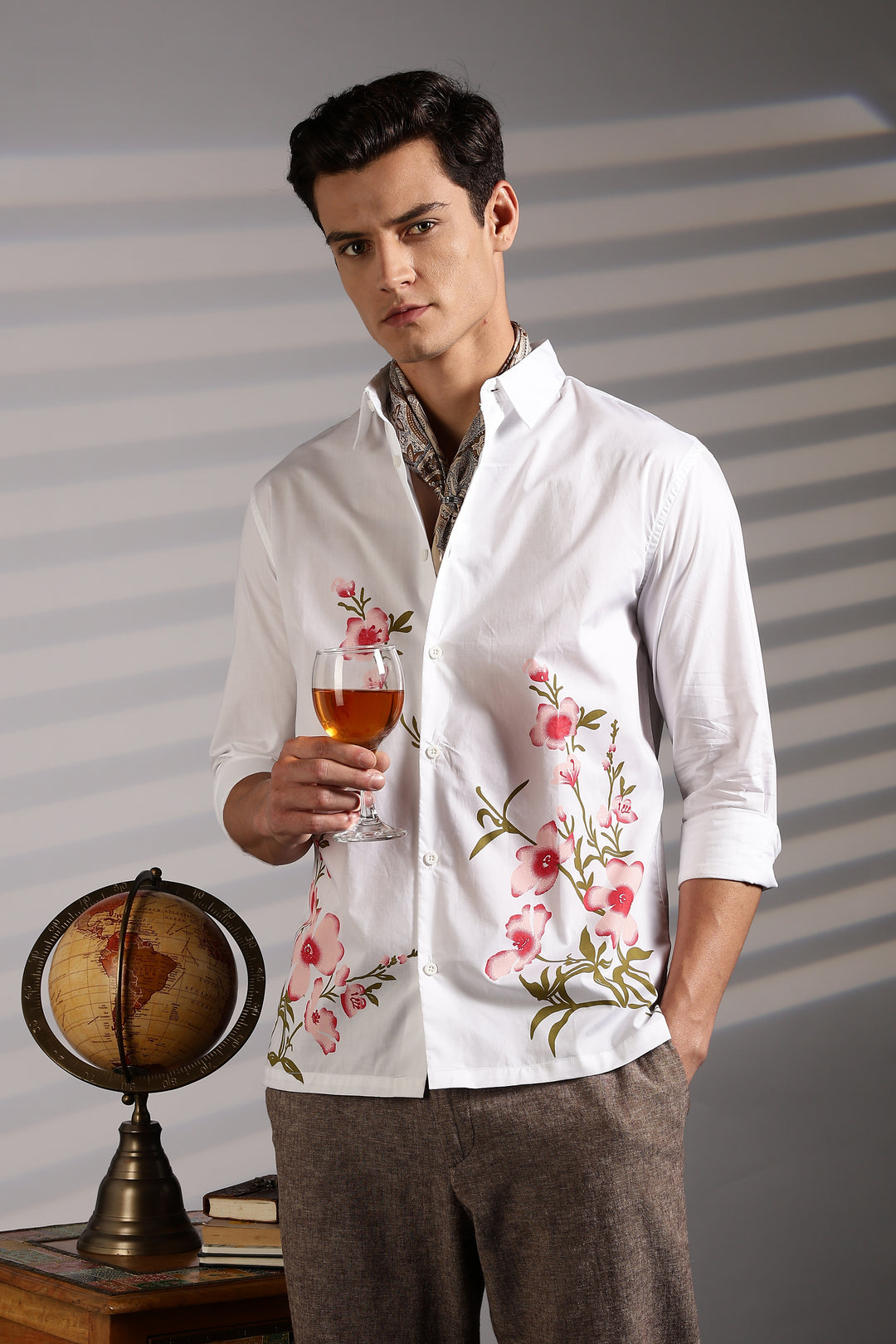 Blush White Shirt