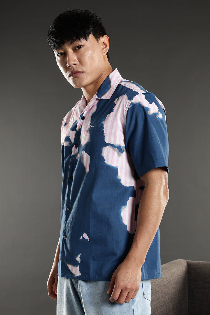 Patchy Cuban Shirt