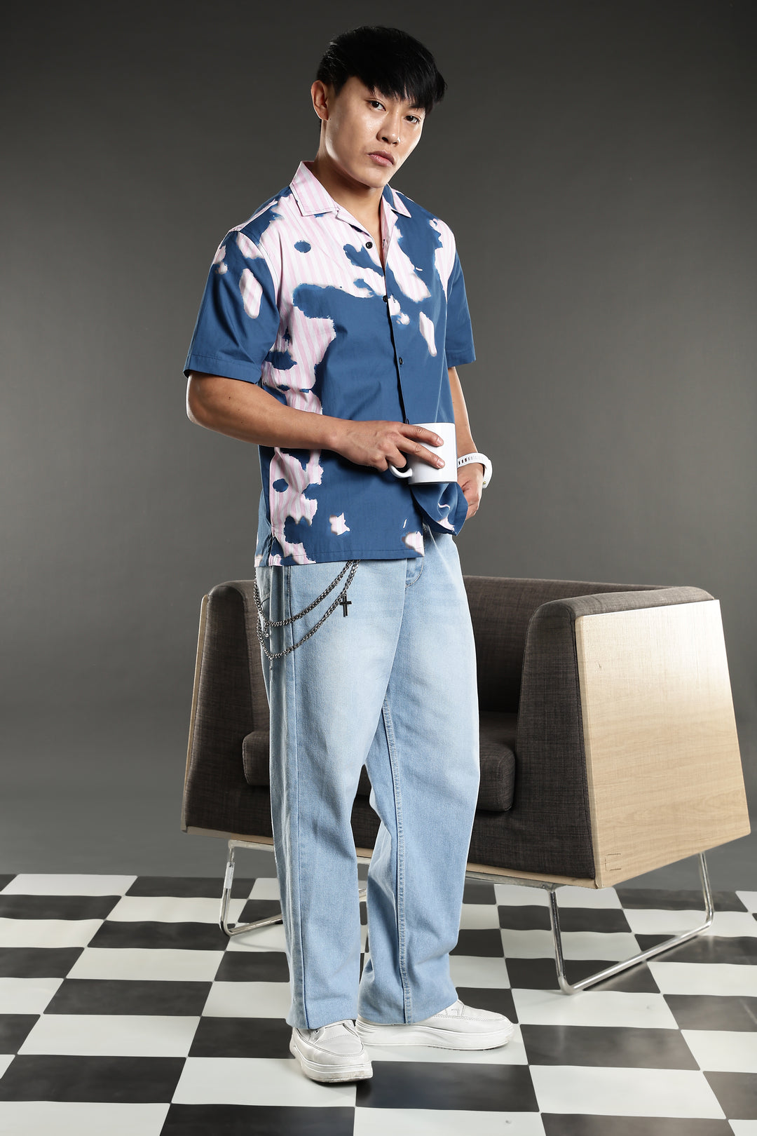 Patchy Cuban Shirt