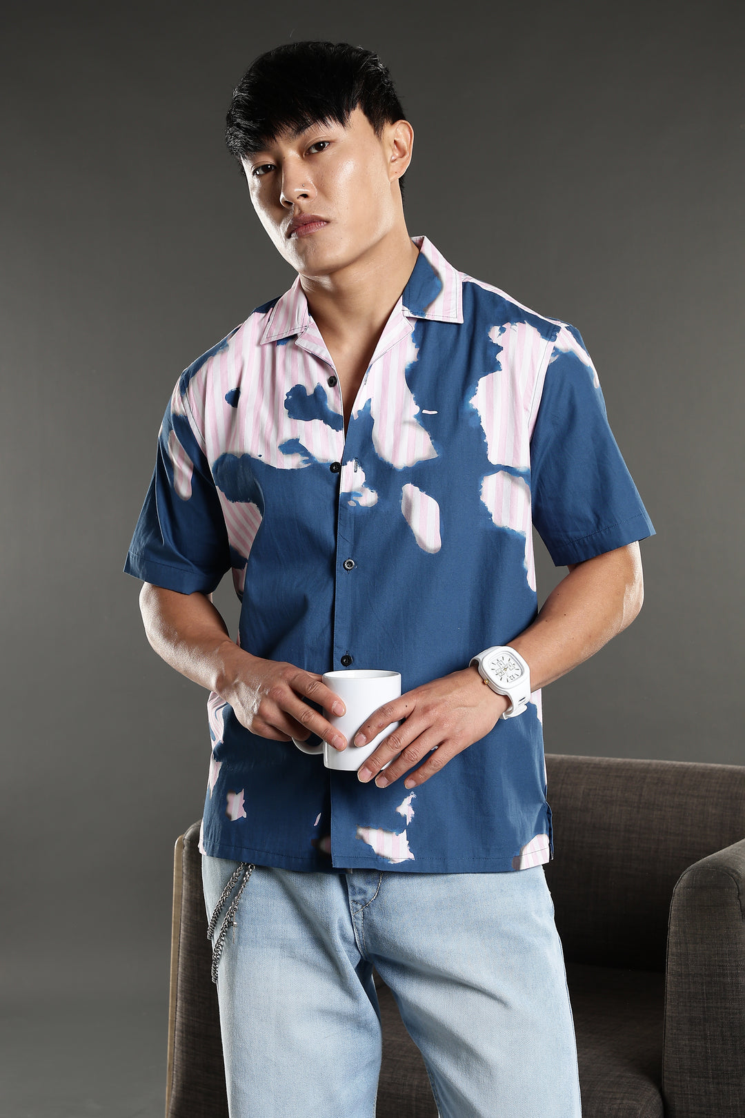 Patchy Cuban Shirt