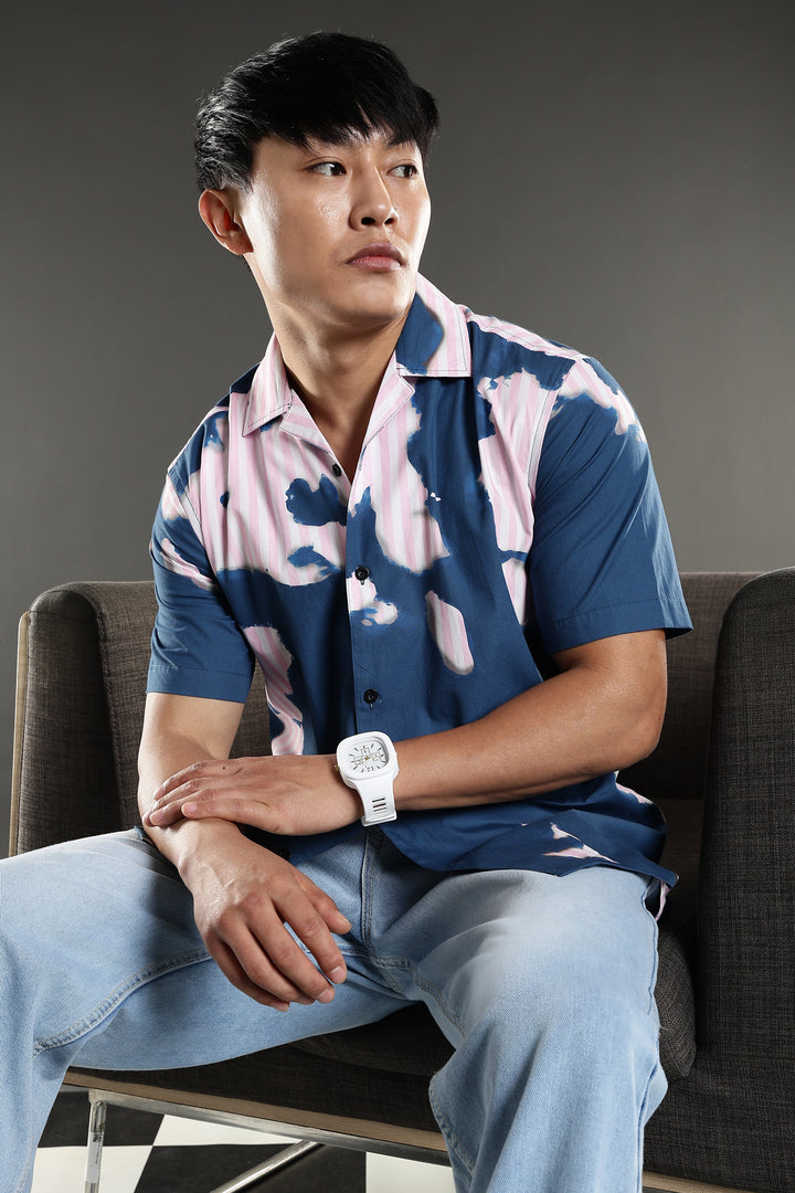 Patchy Cuban Shirt