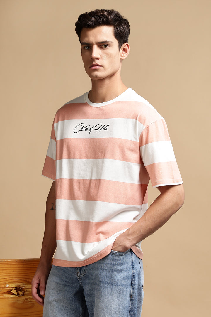 Child of Hell: Oversized Stripes Tshirt