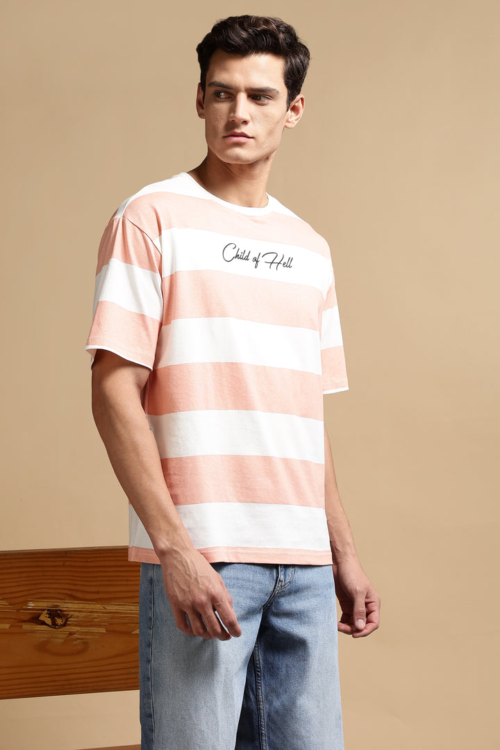 Child of Hell: Oversized Stripes Tshirt