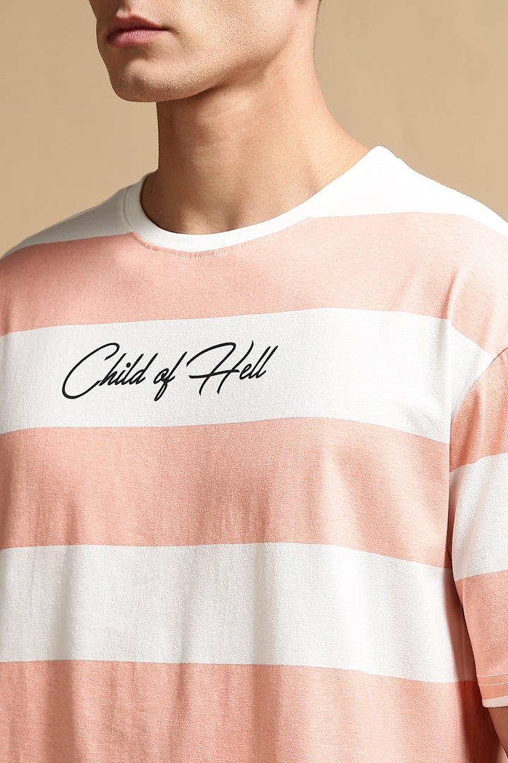Child of Hell: Oversized Stripes Tshirt