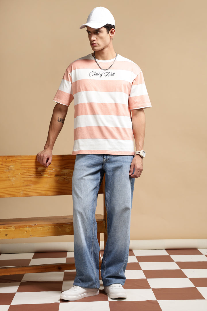 Child of Hell: Oversized Stripes Tshirt