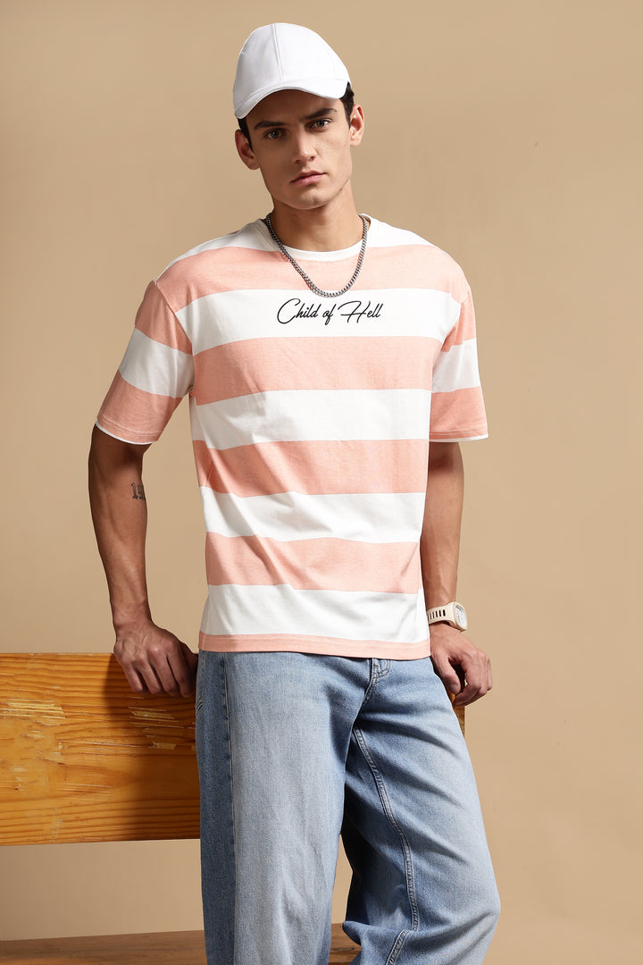 Child of Hell: Oversized Stripes Tshirt