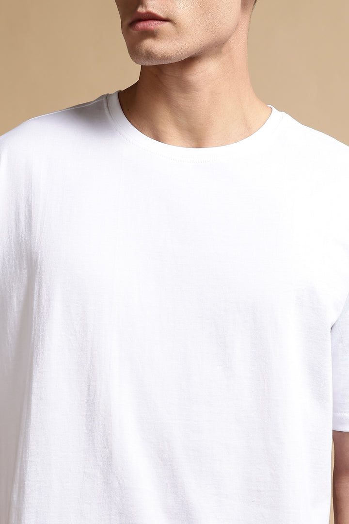 French Toast: White Oversized T-shirt