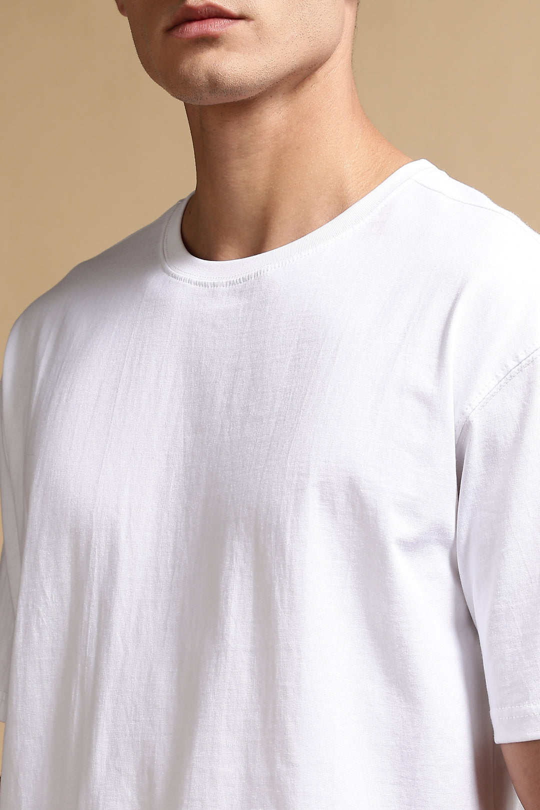 French Toast: White Oversized T-shirt